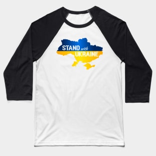 STAND WITH UKRAINE - PROTEST Baseball T-Shirt